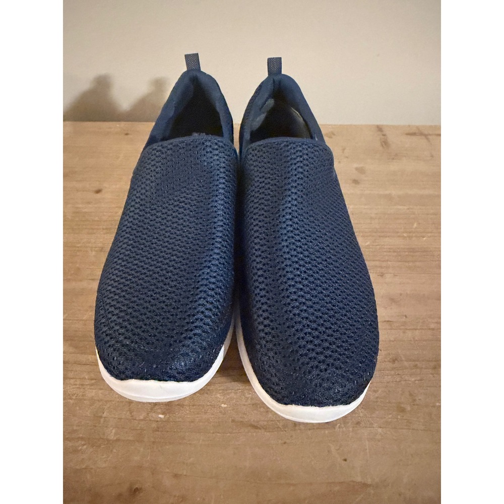 Skechers GoWalk Joy Navy Blue Mesh Slip On Walking Shoes Womens Sneakers 15601 - Picture 6 of 6